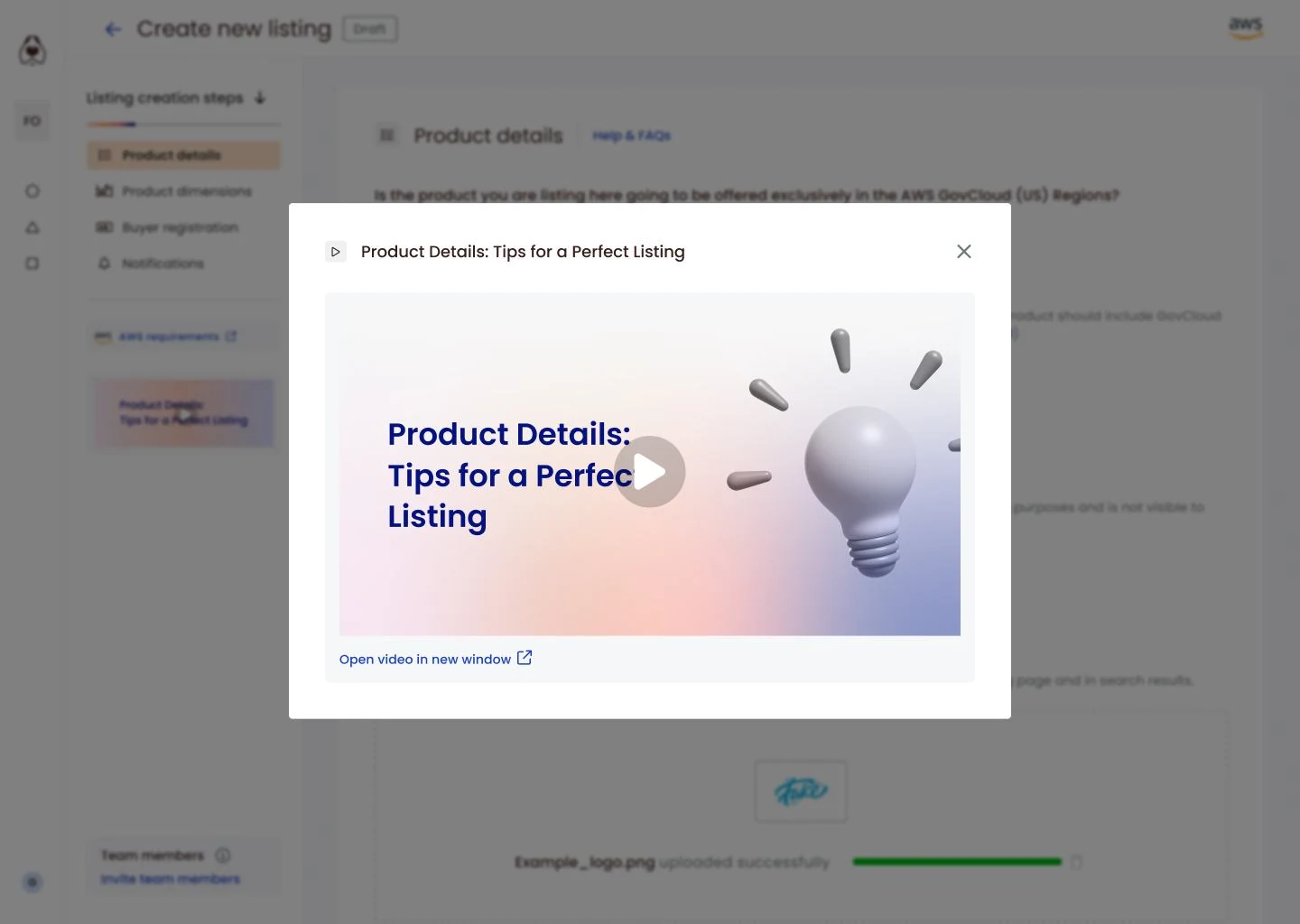 Contextual video — Product Details: Tips for a Perfect Listing