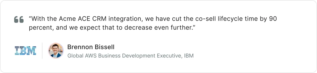 IBM testimonial — Brennon Bissell